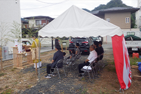 地鎮祭・着工