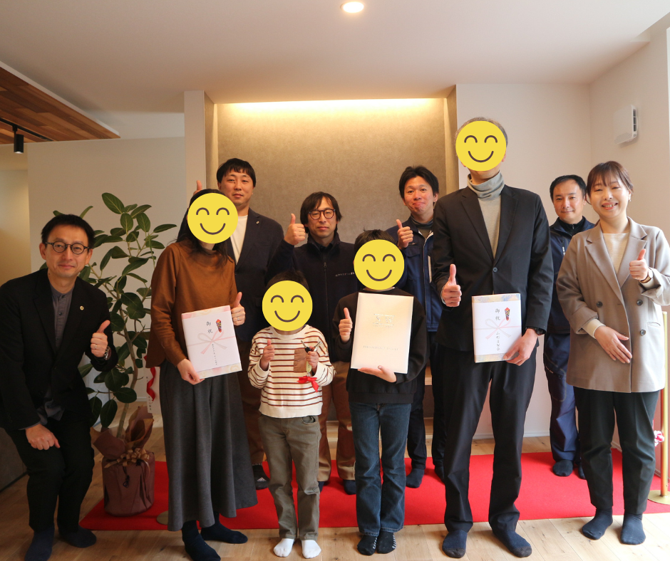 「外とつながるリビングとインナーガレージ木の家」現場レポート～引き渡し～